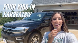 How I'm Setting Up My Car for 4 Kids!