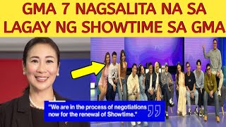 GMA NETWORK NAGSALITA NA SA LAGAY NG ITS SHOWTIME SA GMA!