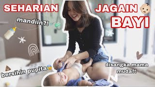 24 JAM JAGAIN BABY FABIO!! BELAJAR JADI MAMA??! | Aurelliaurel Ft. @ShelyChe