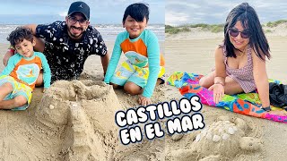 CASTILLOS EN EL MAR | NOS SUBIMOS AL FERRY EN GALVESTON | Family Juega