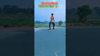 Wait For End 😱👀 Girl reaction😳 #shorts #ytshorts #trending #skating #skater #brotherskating #viral