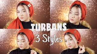 My 3 Favourite Turban Styles || My Most Worn Turban Styles ||