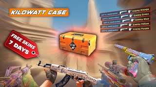 I RENTED CS2 SKINS FROM KILOWATT CASE