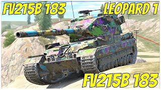 FV215b 183, Leopard 1 & FV215b 183 ● WoT Blitz