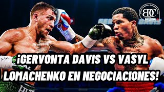 Gervonta Davis estaría enfrentándose a Vasyl Lomachenko a finales de 2024