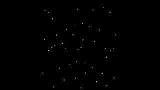 Black screen white dot | black screen dot effect | black screen dot particles | black screen effects