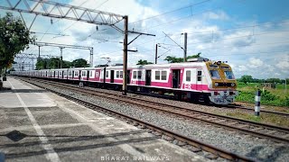 3 Phase Modern Medha EMU is Going to Hault A Station||ER