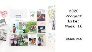 2020 Project Life: Week 16