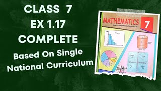 Class 7  Ex 1.17 | Based on Single National Curriculum