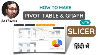 Pivot Table & Pivot Chart with Slicer | How to make Pivot Table & Chart with Slicer in Google Sheet