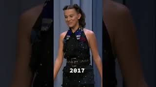 Millie Bobby brown At Jimmy Fallon show✨🎥  || #milliebobbybrown #jimmyfallon #asitwas #shorts #show