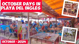 Gran Canaria🌴OCTOBER DAYS IN PLAYA DEL INGLES - 2024