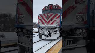 METX 124 heading to Chicago Union Station