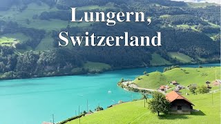 Lungern, the most beautiful lake in Switzerland