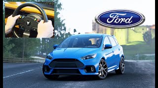 Forza Horizon 4    | Ford Focus RS  (Thrustmaster TMX Steering Wheel + Paddle Shifter) Gameplay