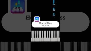 Blondie - Heart of Glass - Easy Piano Tutorial 🎶