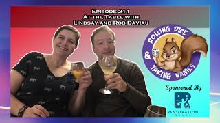 Episode 211: At the Table with Lindsay and Rob Daviau