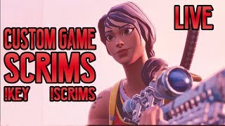 🔴CUSTOM GAME SCRIMS! // Shoutout if you win // Code: noplanes020