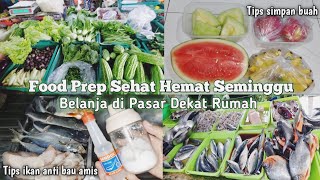 FOOD PREPARATION SEMINGGU || TIPS MEMBERSIHKAN IKAN AGAR TIDAK BAU AMIS & TIPS SIMPAN BUAH DI KULKAS