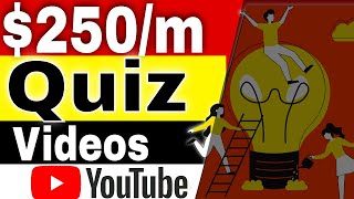 Make Money with Simple Quiz Videos on YouTube without Showing your Face