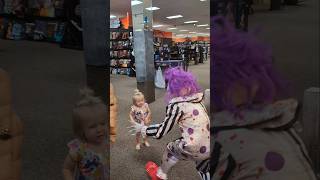 Scared the Baby at Spirit Halloween #baby #spirithalloween #funny