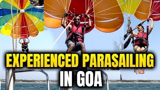 Experienced Parasailing In Goa I Goa Vlogs I Vlog - 93