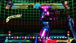 Marvel vs Capcom 3: Zero, Sentinel Team Combo Video