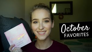 OCTOBER FAVORITES 2018