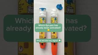 🚨 Do you know which Epi-pen has already been activated? 🤔