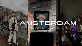 AMSTERDAM | Museum of the Canals x Umaimon Chicken Ramen x Van Gogh Museum x Moon Resto | Ru Vlog