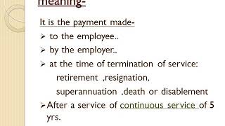 Payment of gratuity act 1972  last minute revision (CA , CMA ).