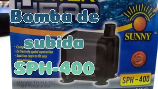 Review Bomba de subida sunny SPH-400