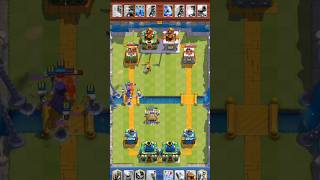 Witness the ultimate clash of strategies in this intense gameplay! #clashroyale #wizard