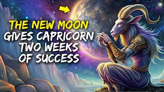 This new moon will solve all of Capricorn's problems!