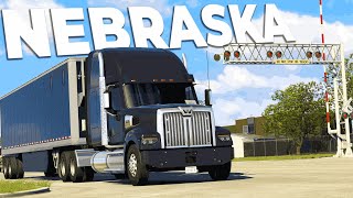 ATS Nebraska DLC - Exploring The Nebraska States! (Lincoln - North Platte)