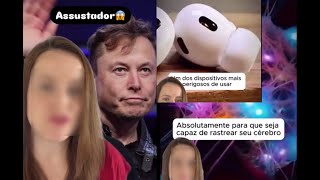 ELON MUSK REVELOU QUE OS AIRPODS DA APPLE ESTÃO RASTREANDO PENSAMENTOS? #shorts