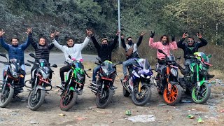 1st video of kulekhani ride with DK racing and brothers