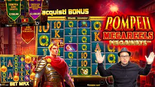 MORENO SLOT ONLINE - Una partita Vulcanica 💥 alla POMPEII MEGAREELS MEGAWAYS 🌋🎰 con Acquisti BONUS 💰