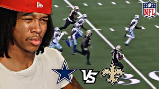 WHAT HAPPENED IN JERRY WORLD?! Cowboys Vs Saints Game Highlights | Munchy Don Dada Reaction