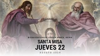 Santa Misa en vivo - Jueves 22/08 Catedral Cristo Rey