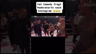 Fat Comedy fragt Moderatorin nach Instagram 📱😍