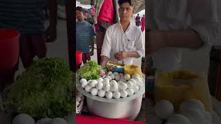 Egg Ghughani at Railway station | Indiana Street Food | Shawon Food Recipe