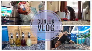 GUNLUK VLOG | TEMIZLIK | DUZEN | ALISVERIS ✅