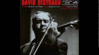 Oistrakh plays Prokofiev - Violin Sonata No. 1, Op. 80: Fourth Movement [Part 4/4]