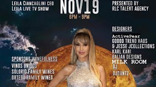 Thanksgiving Fashion Show by RLC Talent agency from Leila CIANCAGLINI at Intercrew Music  Nevelski