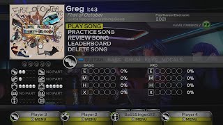 Rock Band: Custom Song "Greg"