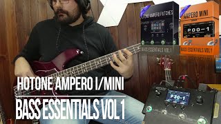 Hotone Ampero Series / Pulze | Bass Essentials vol1 | Playthrough Demo