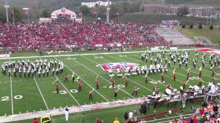 Liberty University Spirit of the Mountain Marching Band Homecoming halftime show 2013