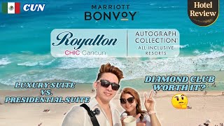 Royalton Chic Cancun Review Diamond Club All Inclusive Adults Only Resort | Presidential Suite Tour