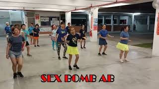 Sex Bomb AB line dance